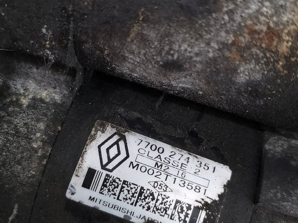 фото №6, Стартер renault thalia 01-08 7700274351 m002t13581 1.4 8v