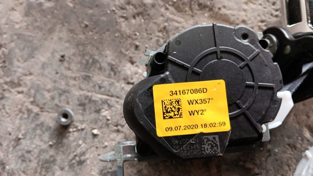 фото №3, Pas безопасности задняя renault twingo iii lift