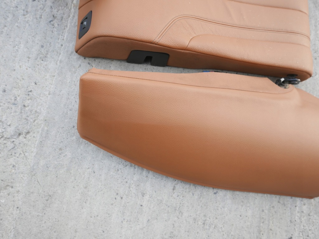 фото №12, Bmw g31 заднє сидіння задня спинка dakota 9442 cognac