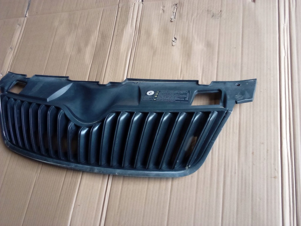 фото №6, Skoda fabia ii lift roomster решётка радиатора решётка радиатора радиатора оригинальная