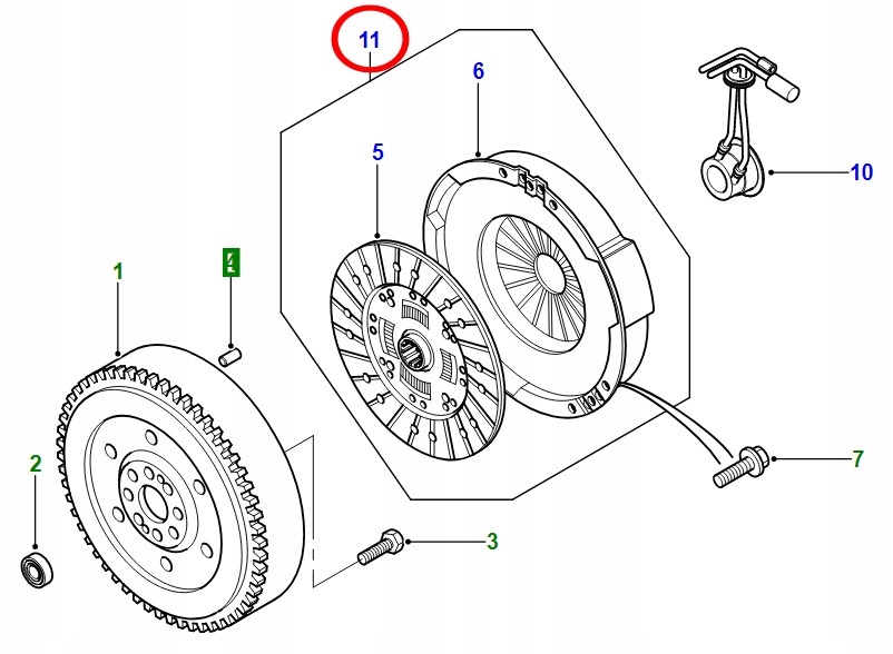 фото №1, Land rover freelander td4 зчеплення rover 75 mg zt