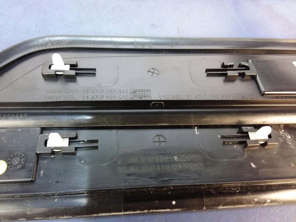 фото №8, Bmw 7 f02 накладки пороговые led 7190969 комплект