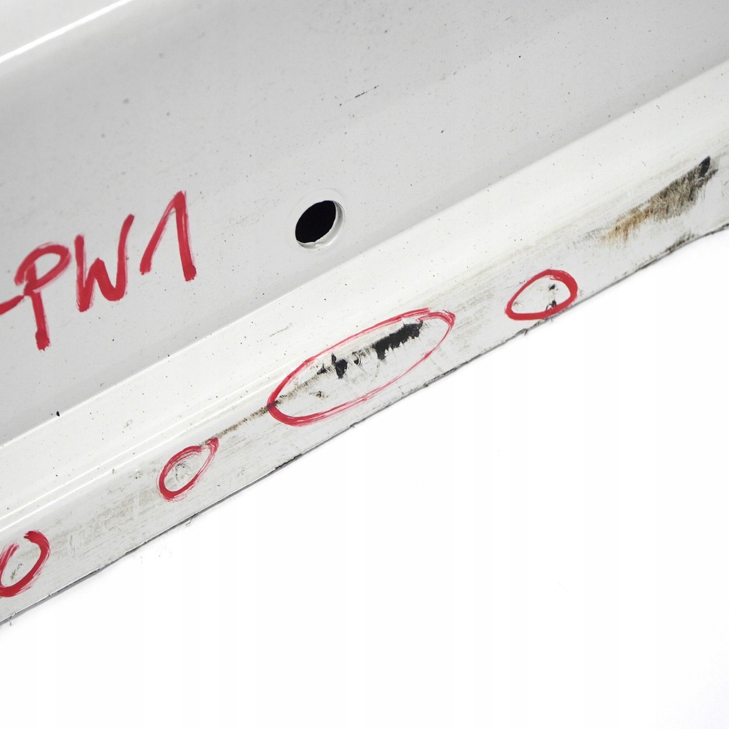 фото №11, Mini cooper s r56 поріг молдинг захист поріг права білий