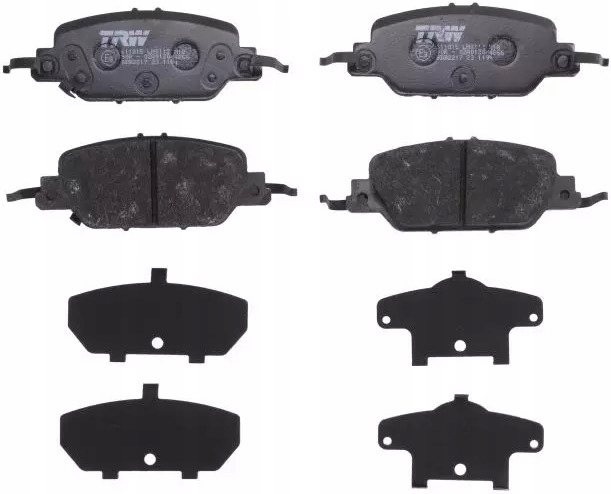 фото №1, Trw тормозные колодки тормозные gdb2217