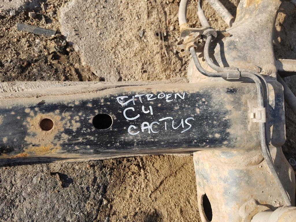 фото №2, Oś задняя балка подвеска citroenc4 cactus