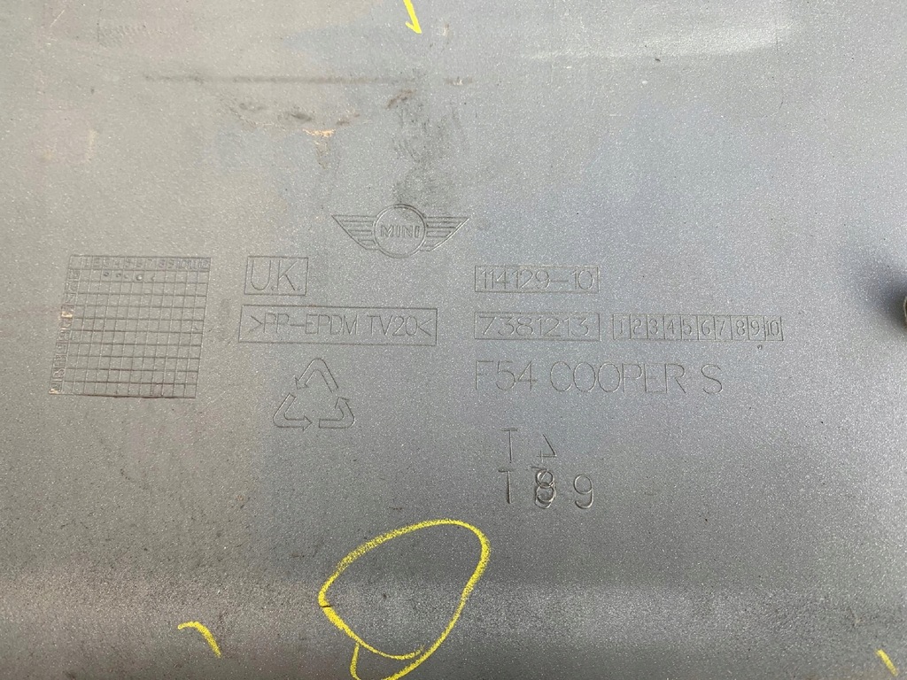 фото №7, Mini cooper clubman s f54 - бампер задній