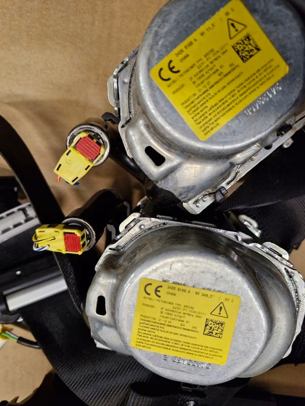 Fiat 500x панель приладів приладова оригінальний номер ремені ліве правий + 2 подушка безпеки пасажира водія в Україні