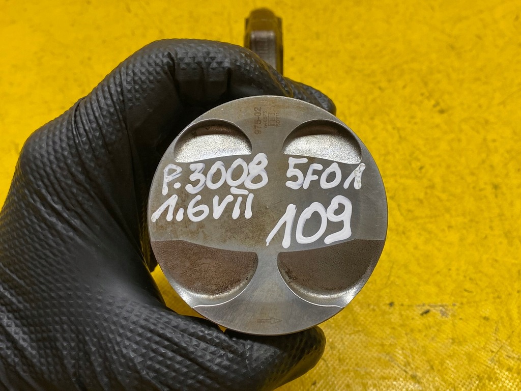 фото №10, Поршень поршни шатун шатун peugeot 3008 mini 1.6 vti 5f01 10fhcb 813p 77l54