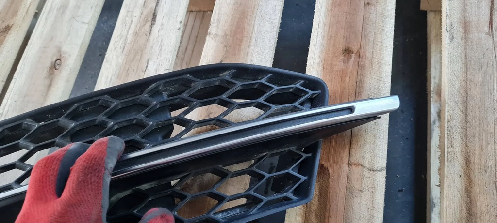 фото №14, S3 8v sedan a3 решётка бампера левая левый перед 8v3807681q