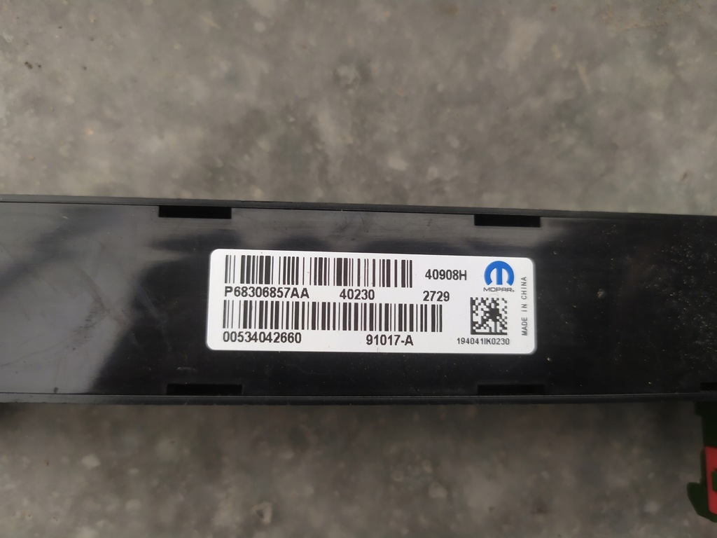 фото №11, Dodge ram 1500 19- джгут панелі 68459697ab usa