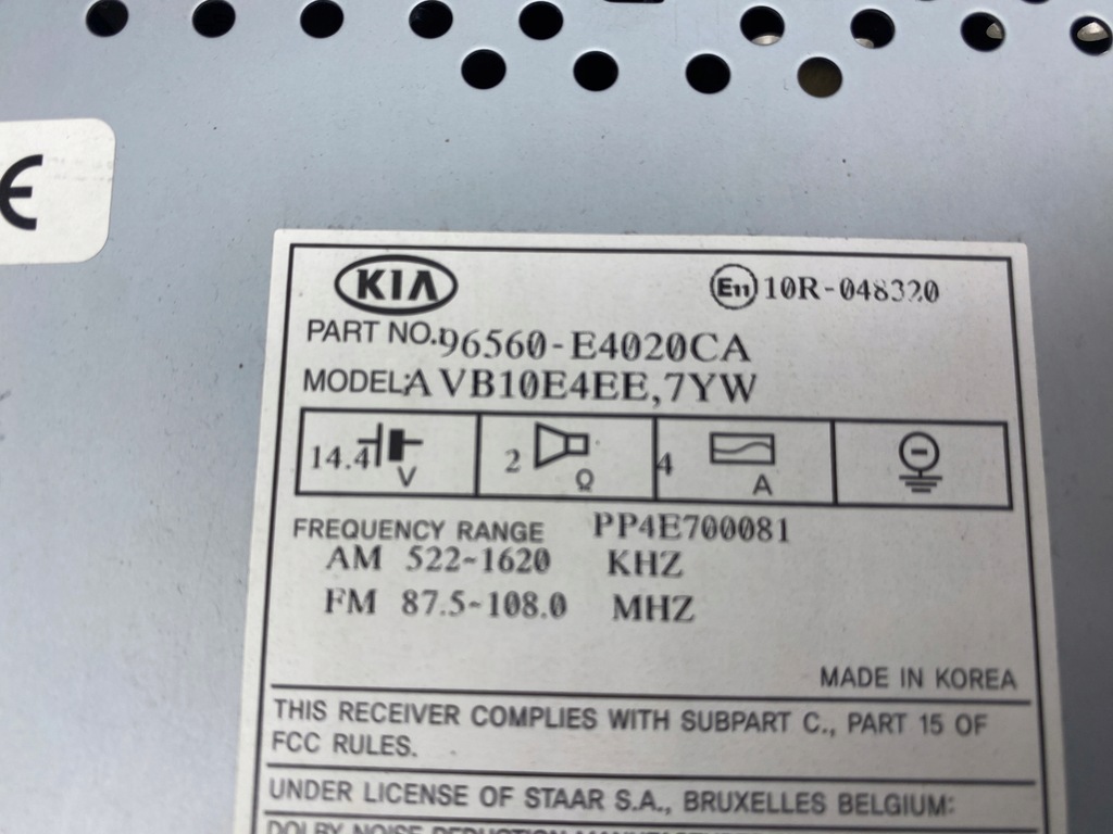 фото №6, Kia soul ii радио навигация 96560-e4020