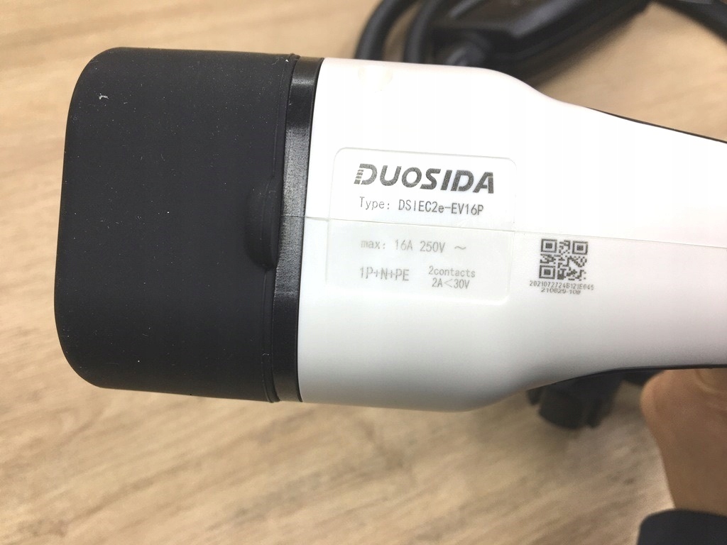 фото №6, Зарядное устройство 16a 230v 3,6kw версия europejska электрик typ 2 кабель 5m настенная зарядная станция