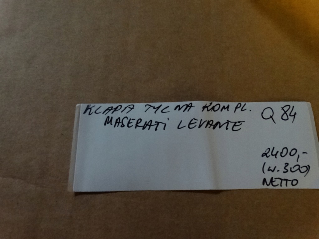 фото №5, Idealna кришка багажника задня багажника maserati levante 1