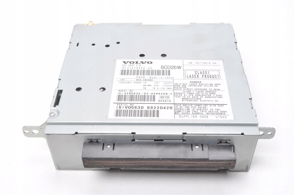 фото №4, Volvo xc90 радио считыватель cd 31210422 lift