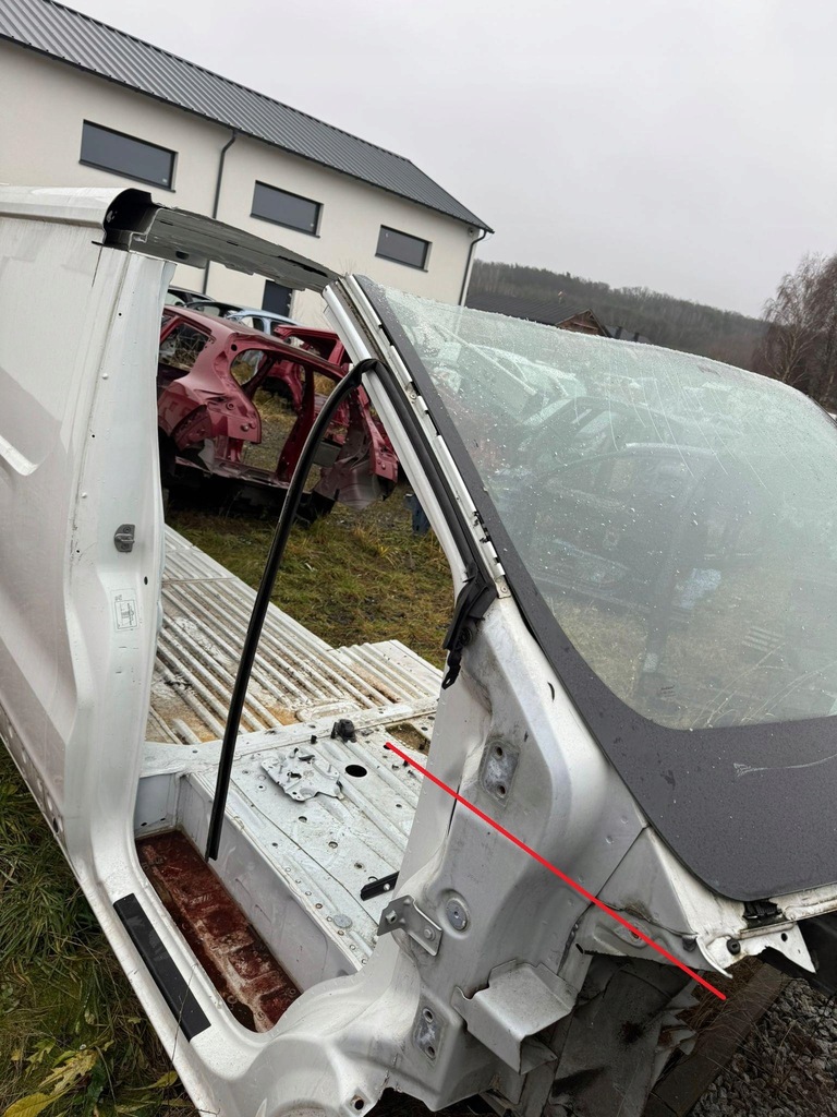 фото №1, Блок двигателя правый стекло лобовое верхний renault trafic iii