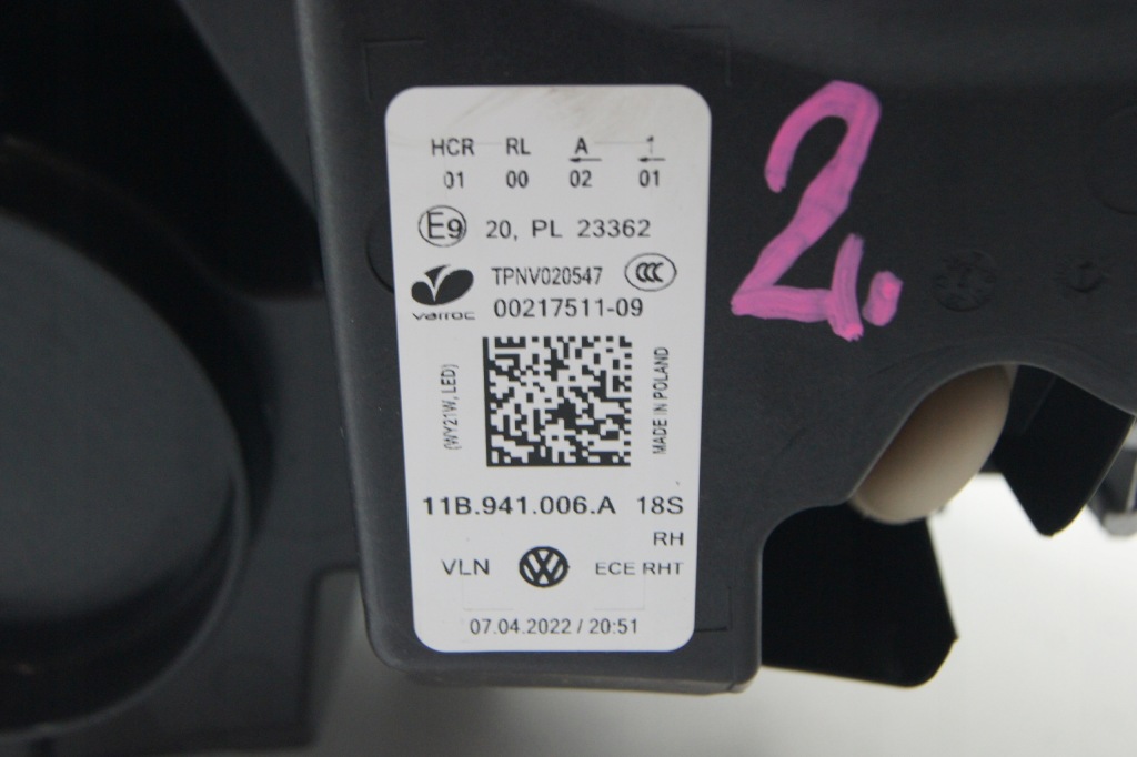 фото №5, Gd id4 id.4 лампа перед правая led 11b941006a