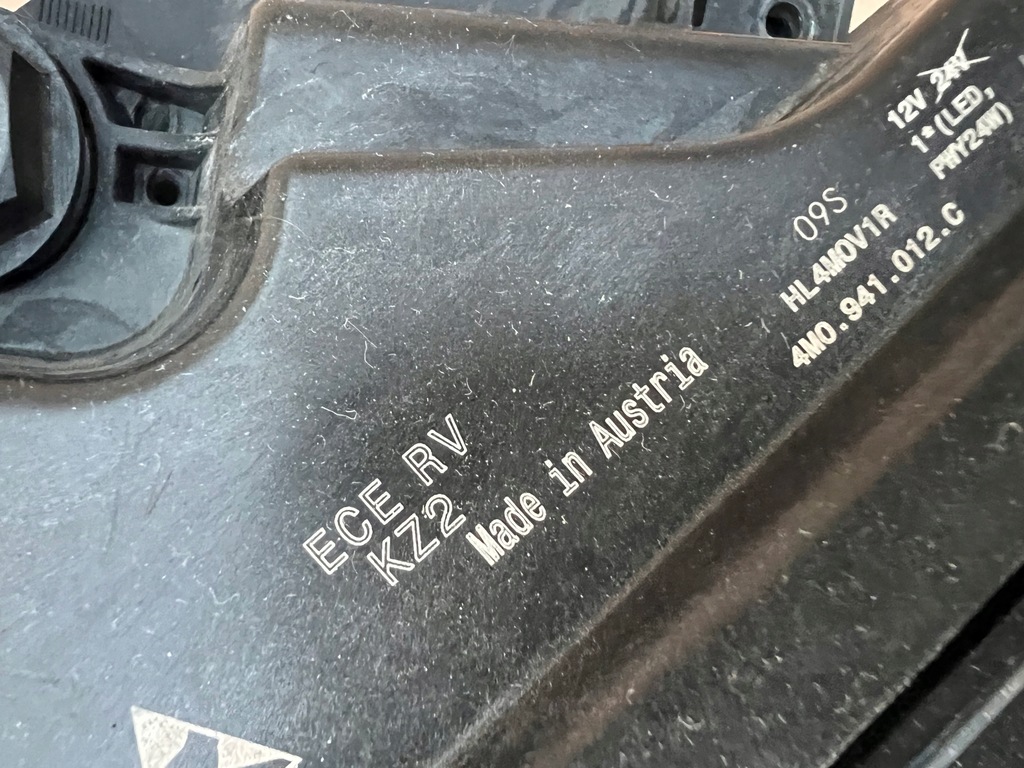 фото №9, Audi q7 4m lift 2020 лампи передні фари світлодіодний повний