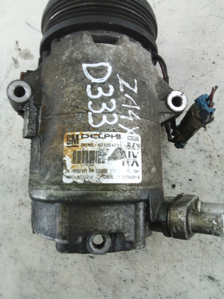 фото №4, D333 компресор кондиціонера meriva a 9165714