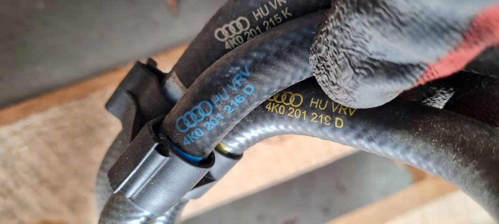 фото №8, A7 c8 4k шланг дроти пального 3.0 tdi 4k0201216d a6 c8 4k