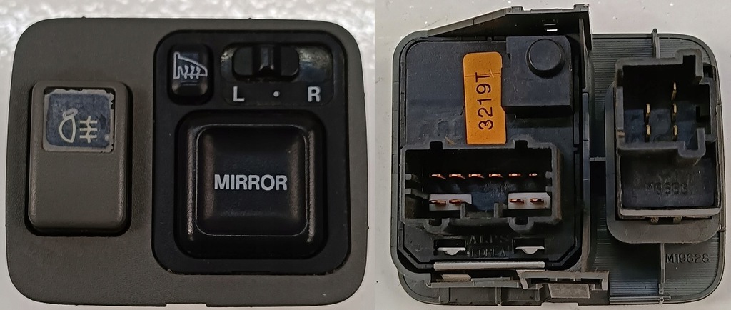 фото №1, Honda hr-v i 00 r переключатель регулировки зеркал света