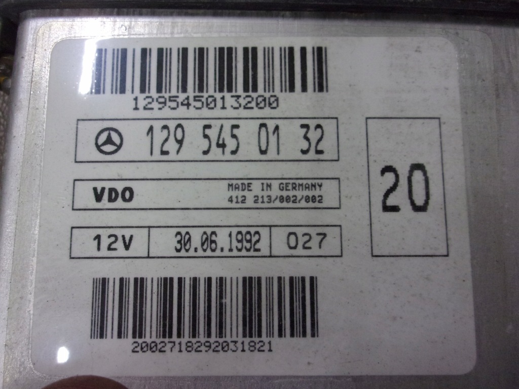 Mercedes r129 sl 500 модуль блок керування 1295450132 Ціна