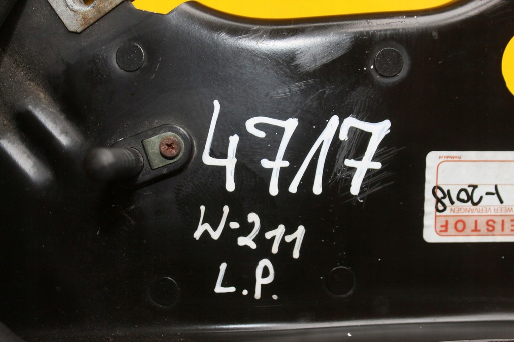 фото №8, Панель фары кронштейн лампы левый перед mercedes w211