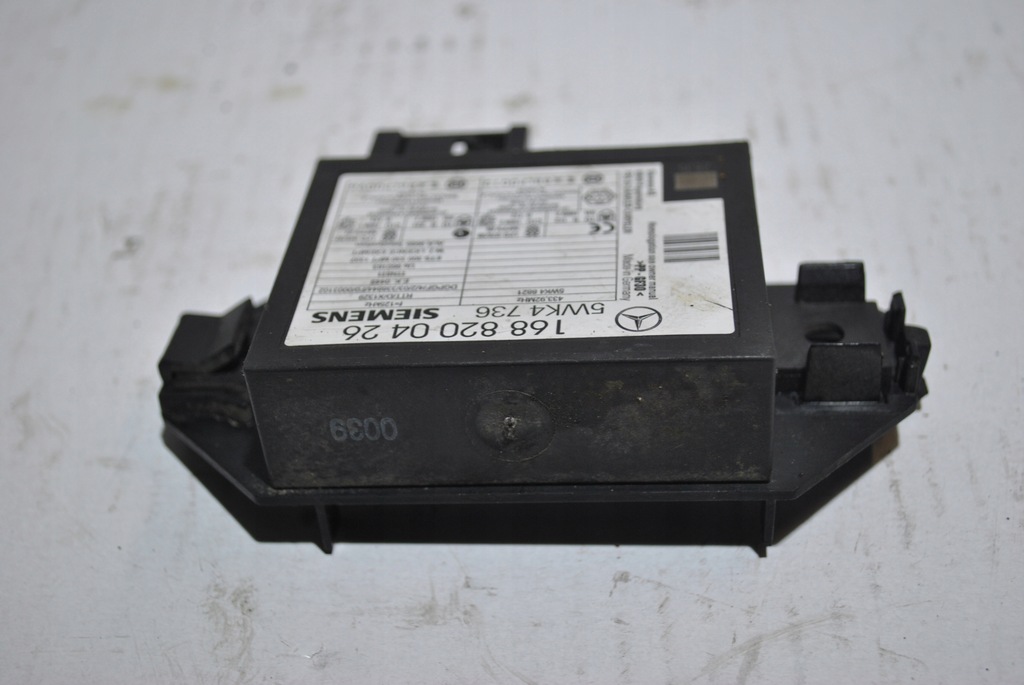 фото №7, Модуль імобілайзер mercedes a-klasa 168 1688200426