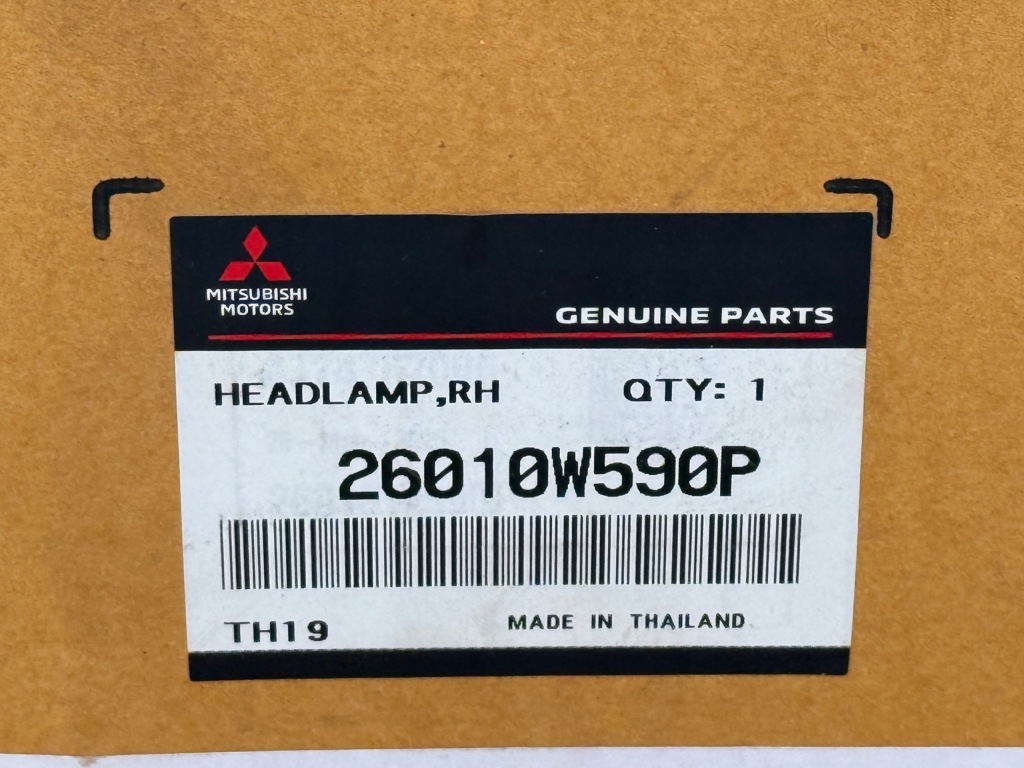 Mitsubishi l200 2019-2024 фара правая  ксенон 26010w590p оригинал Недорого
