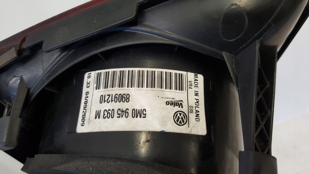 фото №6, Vw golf plus 5m0 lift лампа задня задня ліва 09-14r