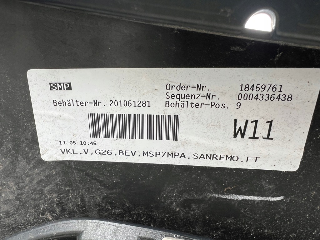 фото №12, Бампер перед передній bmw i4 g26 m набір колір c4e