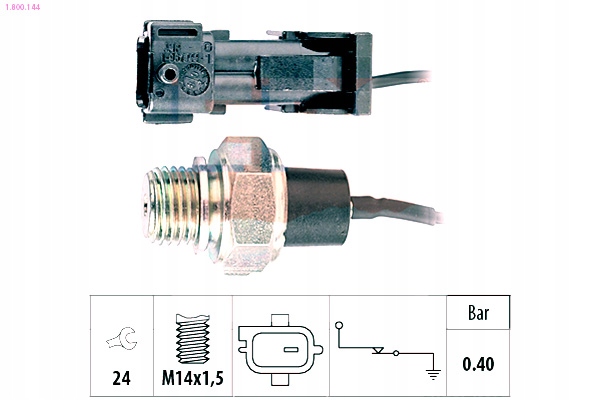 фото №2, Датчик давления масла saab eps