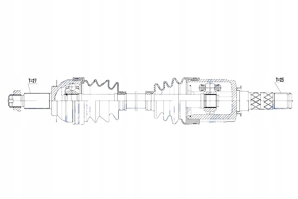 фото №10, Nty приводной вал приводная передняя l=p subaru forester sh 08- xv 2.0d 11-