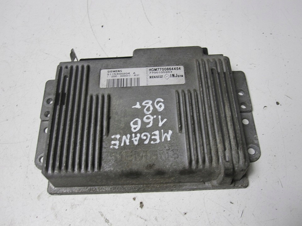 фото №4, Бортовий комп'ютер блок керування renault megane 1.6 98r