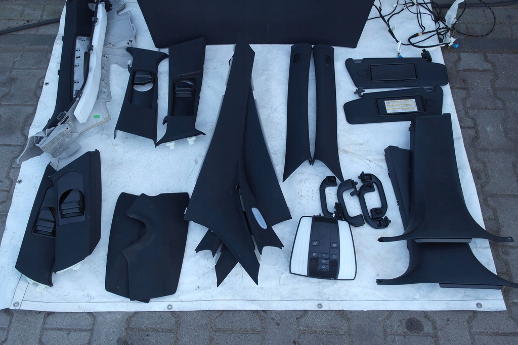 фото №12, Mercedes-benz e w212 2011 стельовий стеля czarna комплектна