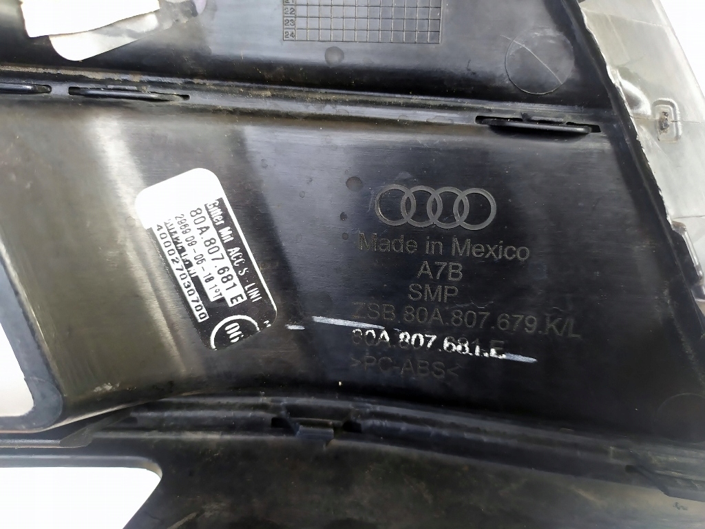 фото №7, Audi q5 80a s line решётка заглушка левая 80a807245b