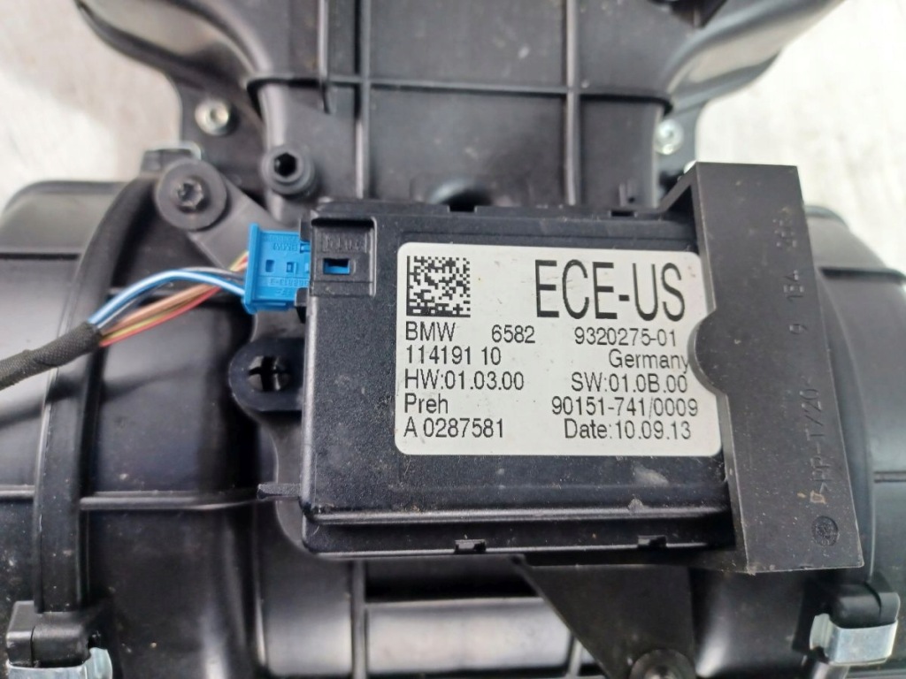 Bmw f15 x5 f16 модуль блок управления idrive 9338800 отопитель задняя задний  9266627 с Разборки