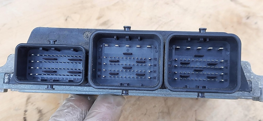 фото №7, Блок керування бортовий комп'ютер двигуна 1.6ehdi ecu citroen ds4 9678628780