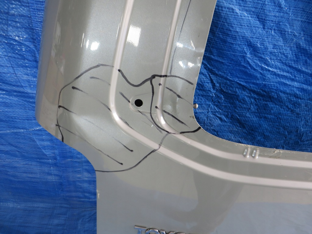 фото №4, Toyota proace verso jumpy expert кришка багажника задня