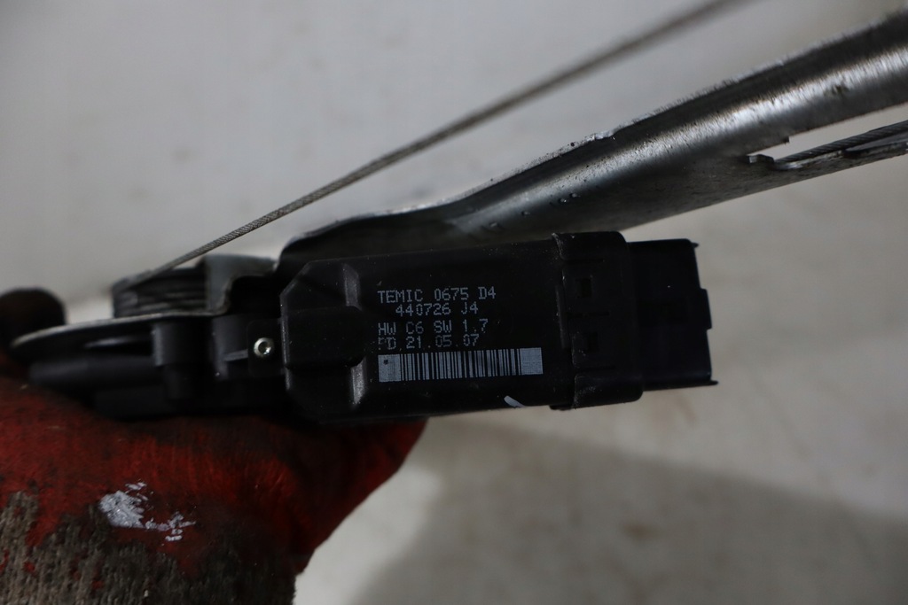 фото №4, Механизм окон левый перед renault megane scenic ii