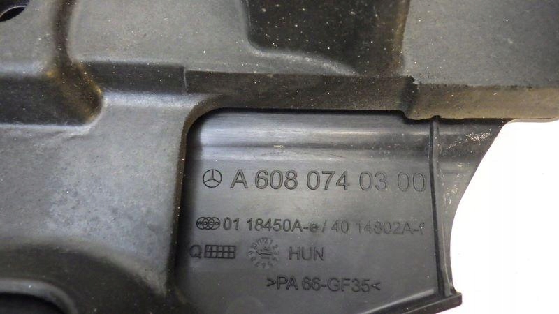 Захист корпус двигуна форсунок mercedes w177 1.5 cdi a6080740300 Зі Шроту