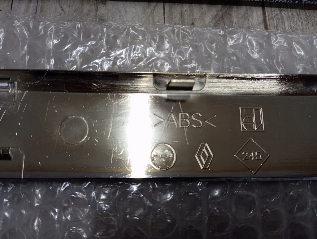 фото №7, Молдинг двері хром правий задня renault clio v 828d06087r новий оригінал