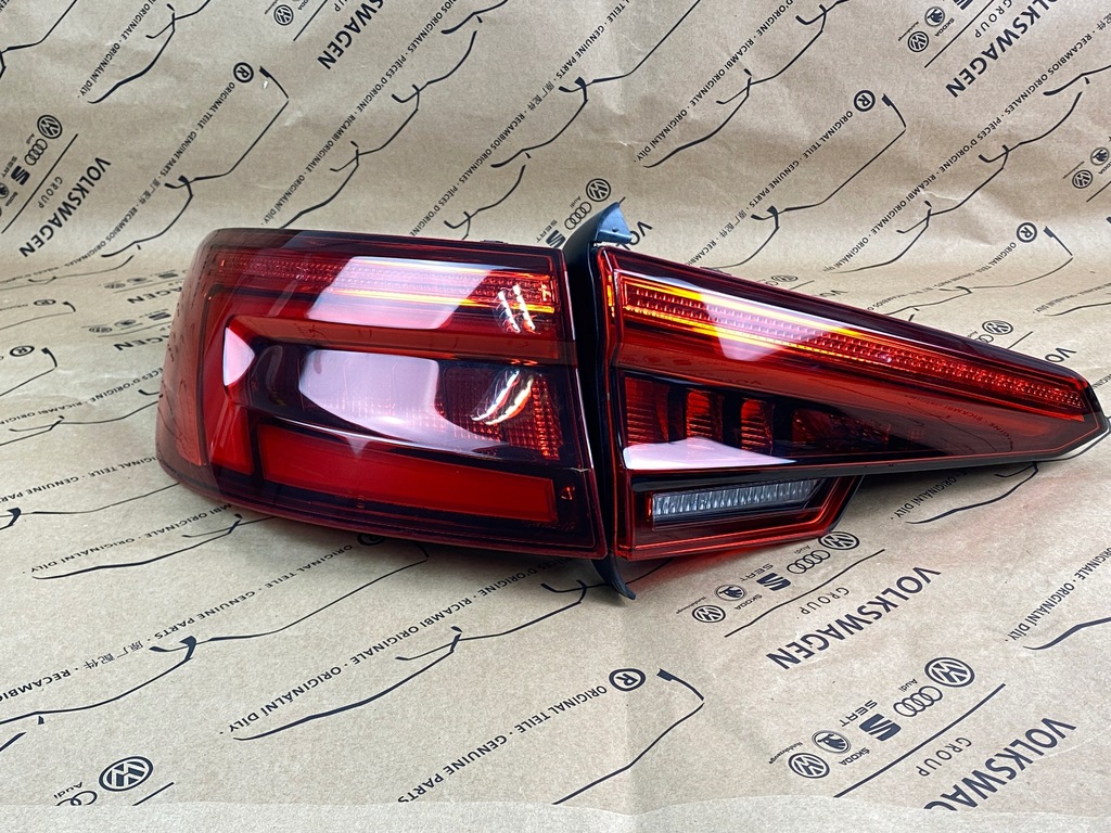 фото №9, Gd audi a4 8w5 sedan лампа лампы led комплект оригинальные