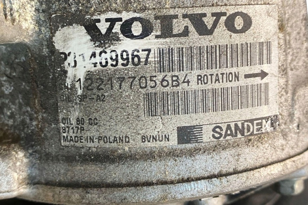 фото №6, Компрессор кондиционера volvo xc90 i p31469967 2.0l бензиновый 2017