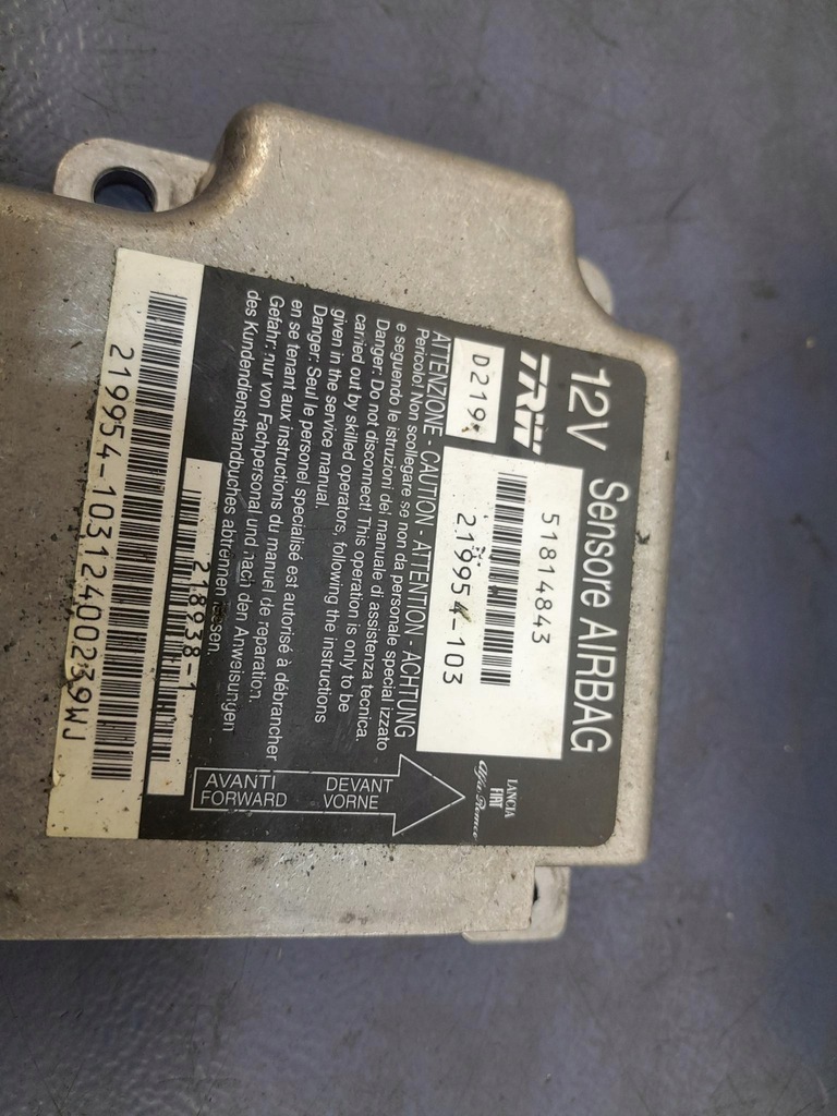 фото №16, Fiat croma ii панель приладів приладова подушки безпеки