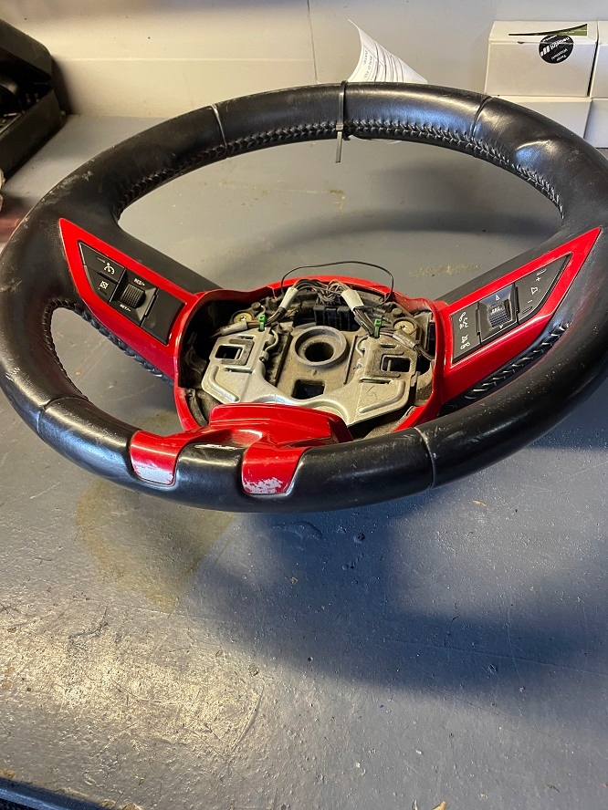 фото №7, Chevrolet camaro ss 2009+ повітропровід шкіра унікат czerwona оригінал