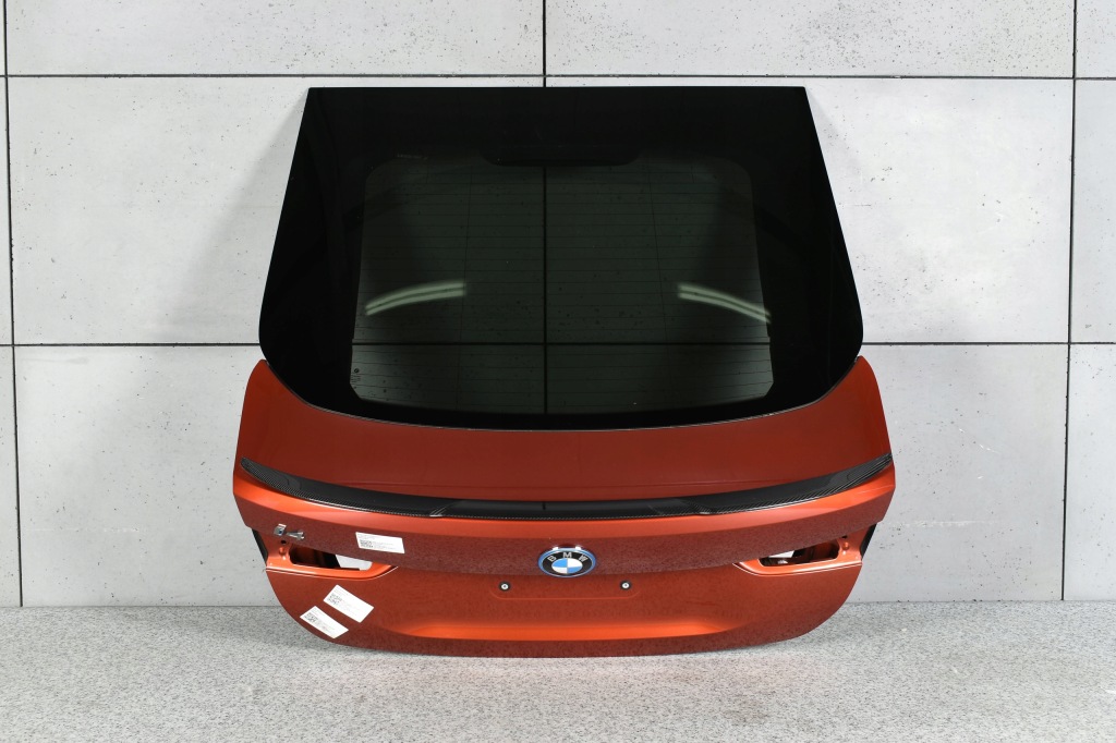 фото №1, Bmw 4 i4 g26 крышка багажника багажника задняя задняя цвет c1x sunset orange карбон