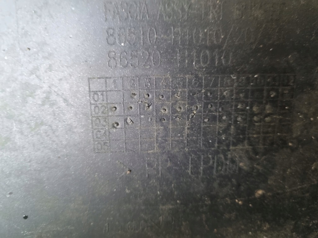 фото №16, Hyundai terracan 01-04 бампер перед 86510-h1010