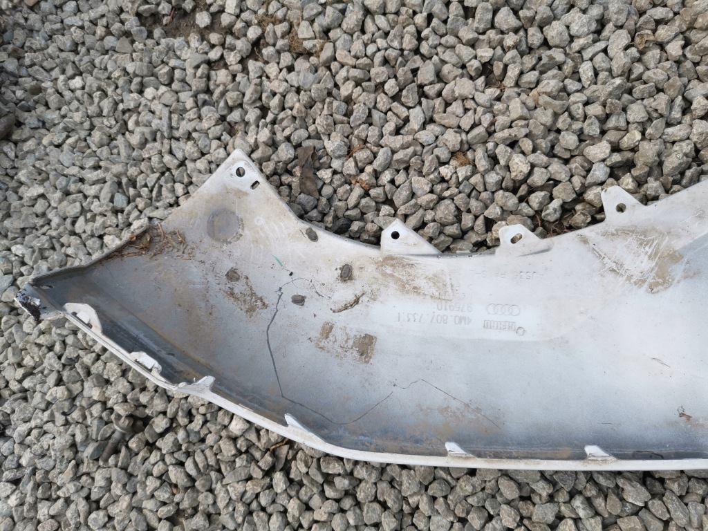 Audi q7 lift s-line бампер спойлер 4m0807733f в Украине