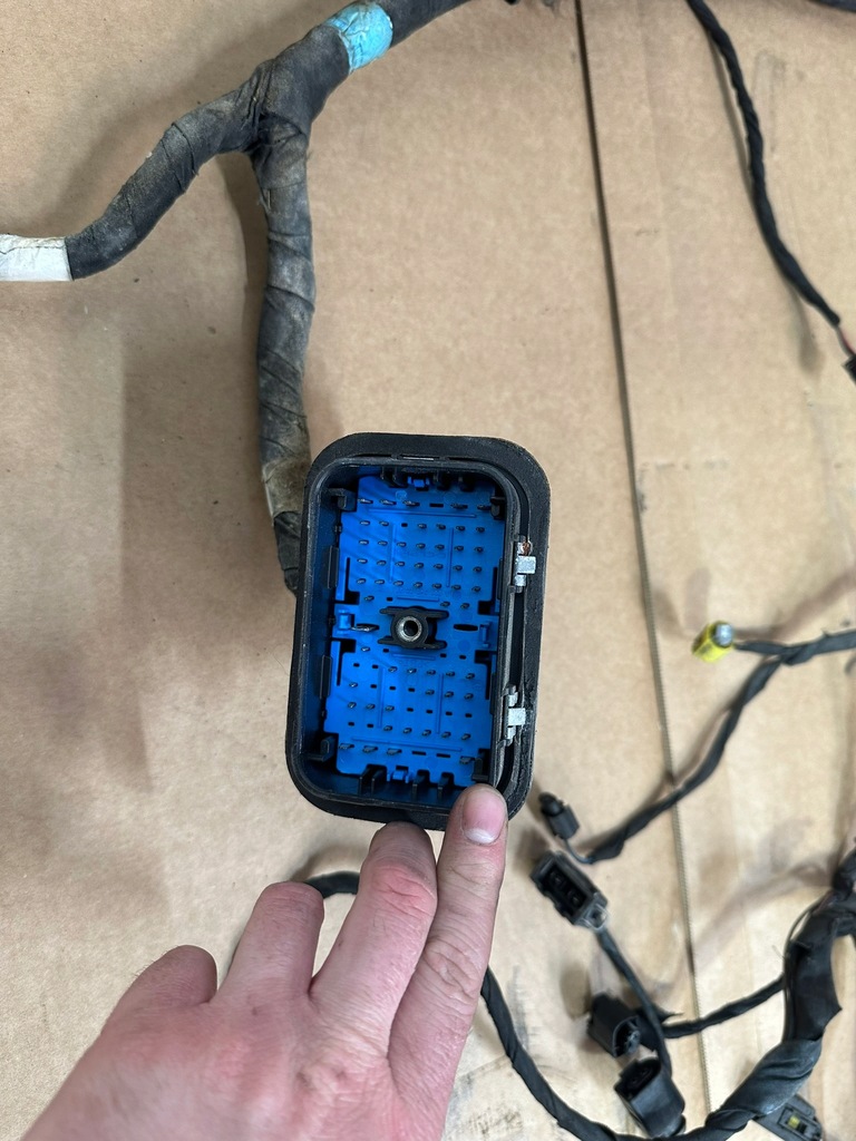 фото №16, Жгут отсек двигателя, перед, передняя, mercedes ml w164 6.3 amg europa