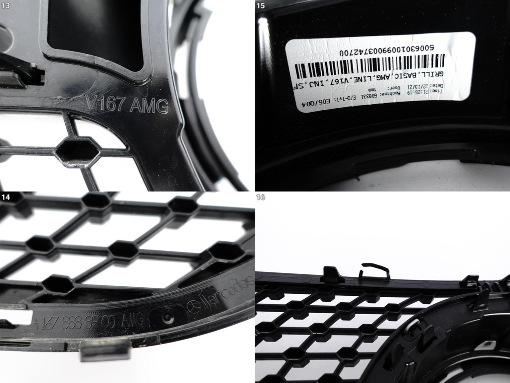 фото №11, Mercedes gle w167 amg 19- решётка радиатора решётка радиатора решётка